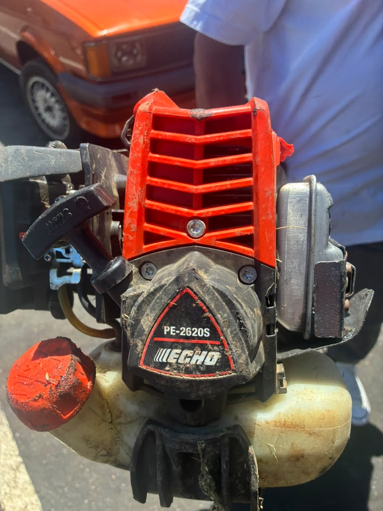 Echo power equipment engine repaired at González Machine Repair
